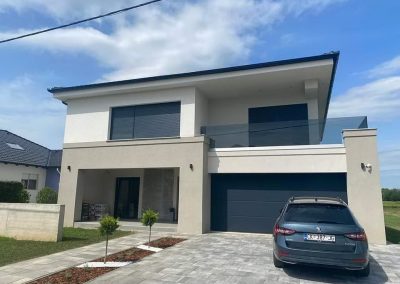 Ugradnja PVC stolarije u antracit boji – Gealan S 9000 – Vratišinec